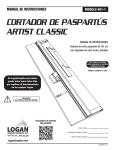 CORTADOR DE PASPARTÚS ARTIST CLASSIC