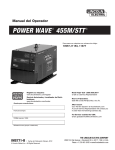 POWER WAVE® 455M/STT®