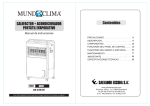 Manual de instrucciones Mundoclima Serie AM-37