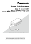N&ordm; de modelo WV-TC312/WV-TC312E - psn