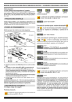 manual de instrucciones para paneles de control y accesorio para
