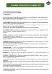 BOMBAS DE PALETAS FLEXIBLES BPF