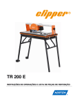 Manual TR200E - Norton Abrasivos