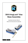 D810 AngLock&reg; Vise Base Assembly