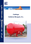 Catálogo Calderas Munguia, S.L.