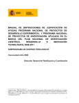 Manual de Instrucciones - Ministerio de Ciencia e Innovación