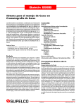 Boletín 898B Sistema para el manejo de Gases en - Sigma