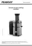 Extractor de jugos centr&iacute;fugo PE-EX5611