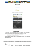 Manual de instrucciones de la App de iPhone
