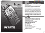 MR HH125 - Cobra Electronics