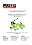 manual de instrucciones y mantenimiento instruction & maintenance