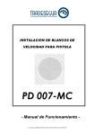 Blancos Velocidad PD700MC Johansen