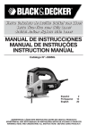 MANUAL DE INSTRUCCIONES MANUAL DE INSTRUÇÕES