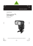 NS-DXFL2N Flash externo TTL para Nikon™ Contenido