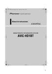 AVIC-HD1BT Manual de instrucciones
