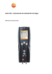 Manual de Instrucciones testo 324