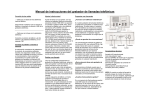 Manual de instrucciones del grabador de llamadas telefónicas