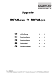 Upgrade ROYALevo → ROYALpro
