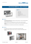 Envolventes Metálicos . Cajas de Empotrar