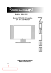Belson BSV2055 Manual - Instructions Manuals