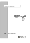 Manual STATOP serie 30