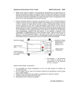 Manual de instrucciones: Power switch REWO Electronic 12/00