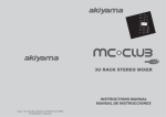 Manual Akiyama MC Club USB