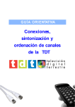 Guía de conexión y sintonización de TDT