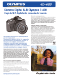 Cámara Digital SLR Olympus E-420