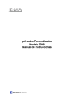 pH-metro/Conductímetro Modelo 3540 Manual de instrucciones