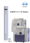 Gebrauchsanweisung ATMOS® A / C 161 Battery