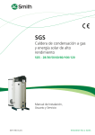 SGS 28 - 120, termoacumulador de gas/solar de alto