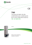 TWI 35-130 & 45-190, termoacumulador de alto