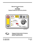 PCI-600 Manual de Operacion (Español)