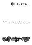 Manual del Propietario Electrobombas Autocebantes