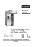 F36715 (MO) HORNO BAXTER OV500G1 Y OV500G2 (ESP)