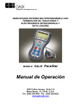 Manual de Operación - Marcapasos Externo