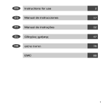 EN 2 Instructions for use ES Manual de instrucciones 17