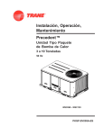 Precedent 3 a 10 TR Bomba de Calor IOM