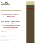 Competencia de Planes de Negocios 2008