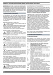 MANUAL DE INSTRUCCIONES PARA SOLDADORA DE ARCO