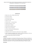 manual de instrucciones y especificaciones para