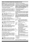 MANUAL DE INSTRUCCIONES PARA SOLDADORA DE HILO