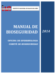 MANUAL DE BIOSEGURIDAD 2014 - INSN Instituto Nacional