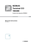 ISOBUS- Terminal CCI 100/200