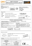Manual de instrucciones Medidor electrónico de inclinaciones S