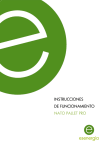 INSTRUCCIONES DE FUNCIONAMIENTO NATO PALLET PRO