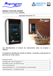 MANUAL AQUAZON I-1