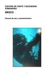 Manual espa&ntilde;ol BROCO