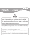 Manual de instrucciones